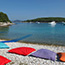Bay Zdrilca, pebble beach